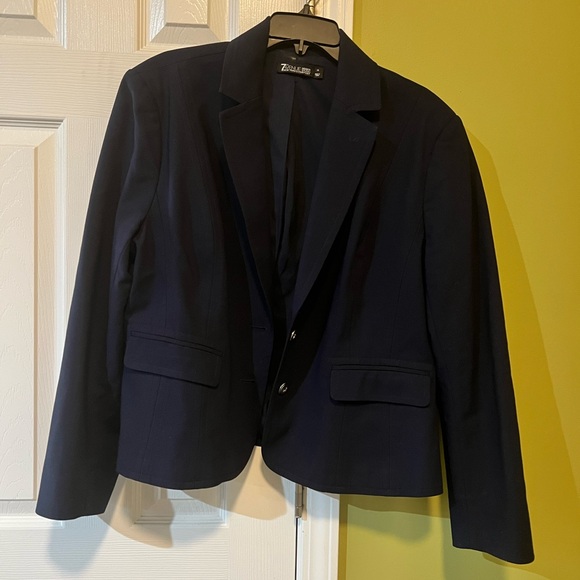 7th Ave Blue Blazer - Picture 1 of 6